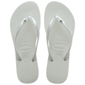 Women's Slim Crystal Flip Flops