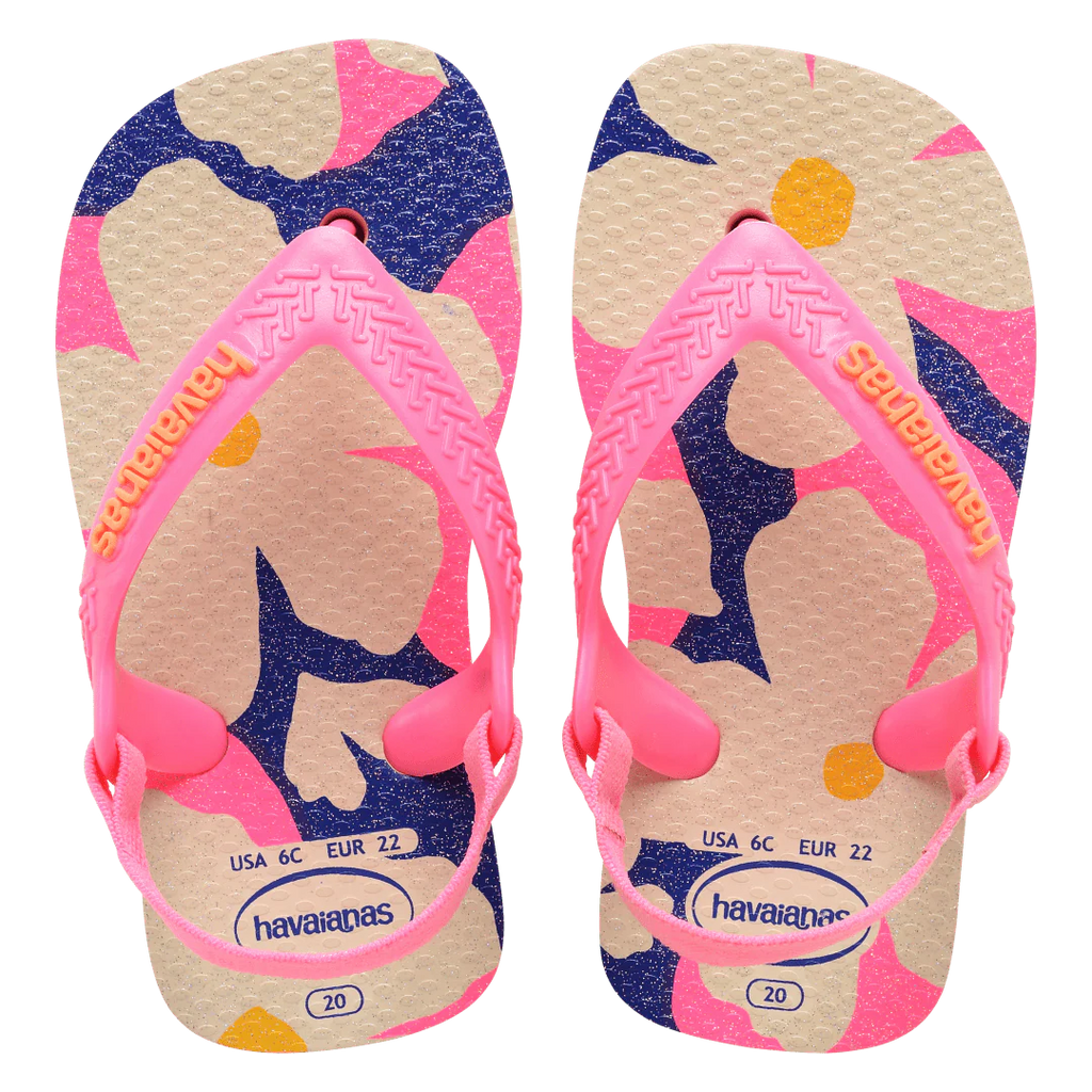 Baby Mini Me Patchwork Flip Flop Sandals