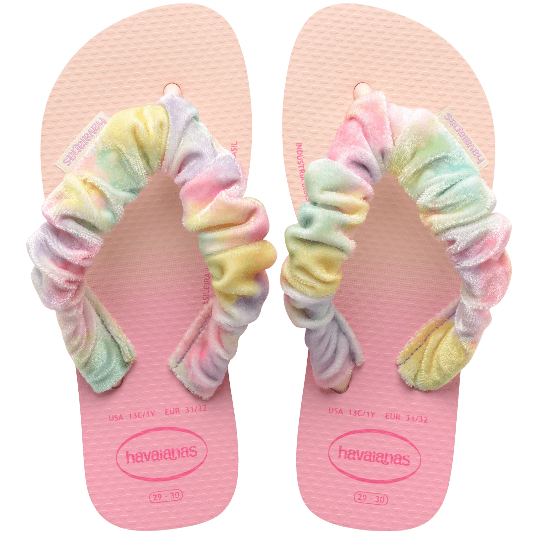Kids' Fluffy Flip Flops