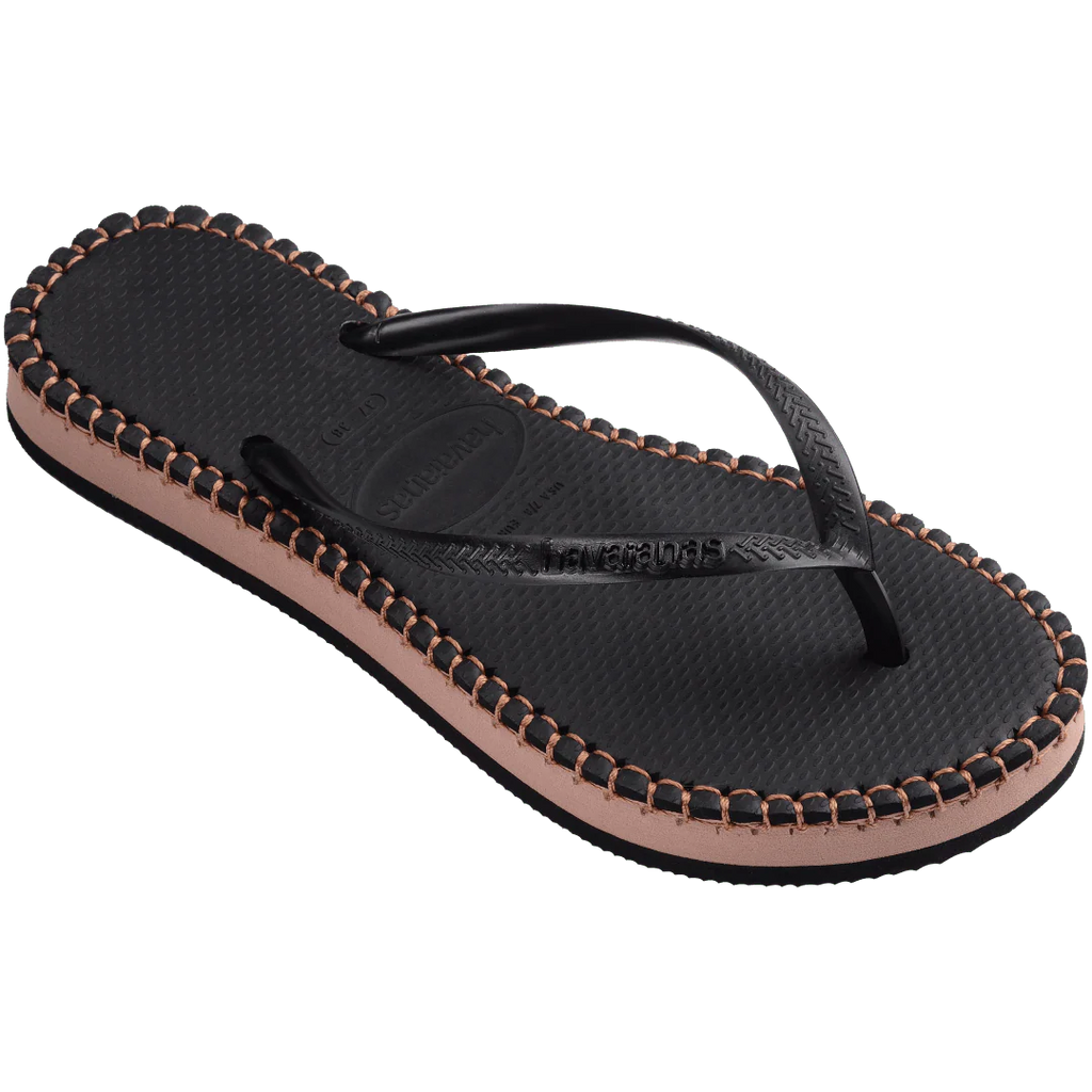 Women's Flatform Loop Slim Flip Flops