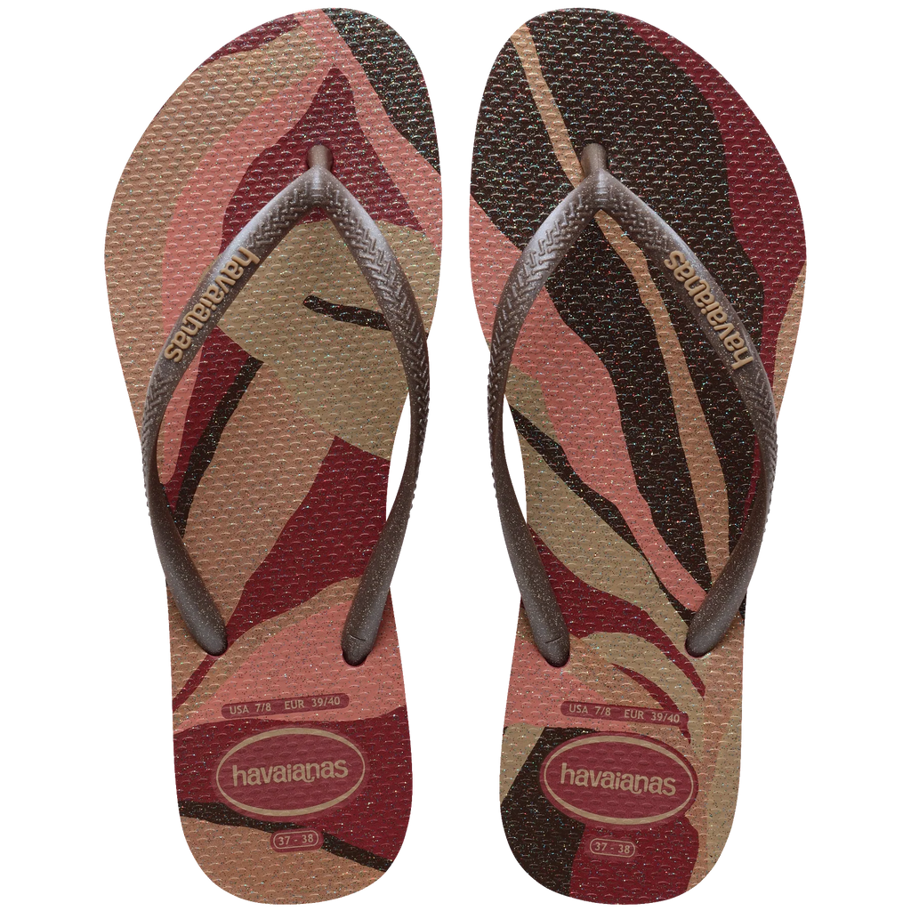 Women's Slim Palette Glow Flip Flops