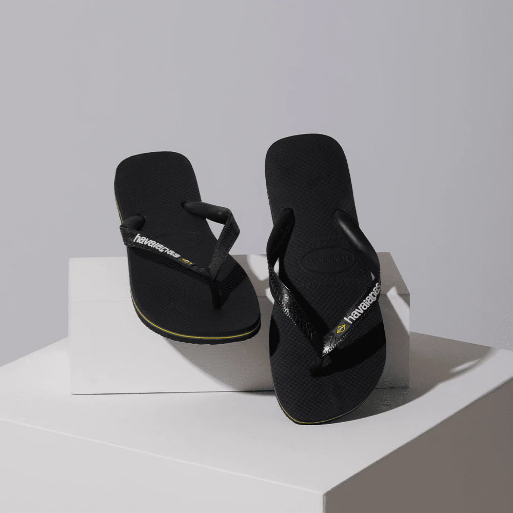 Women's Brazil Logo Flip Flops