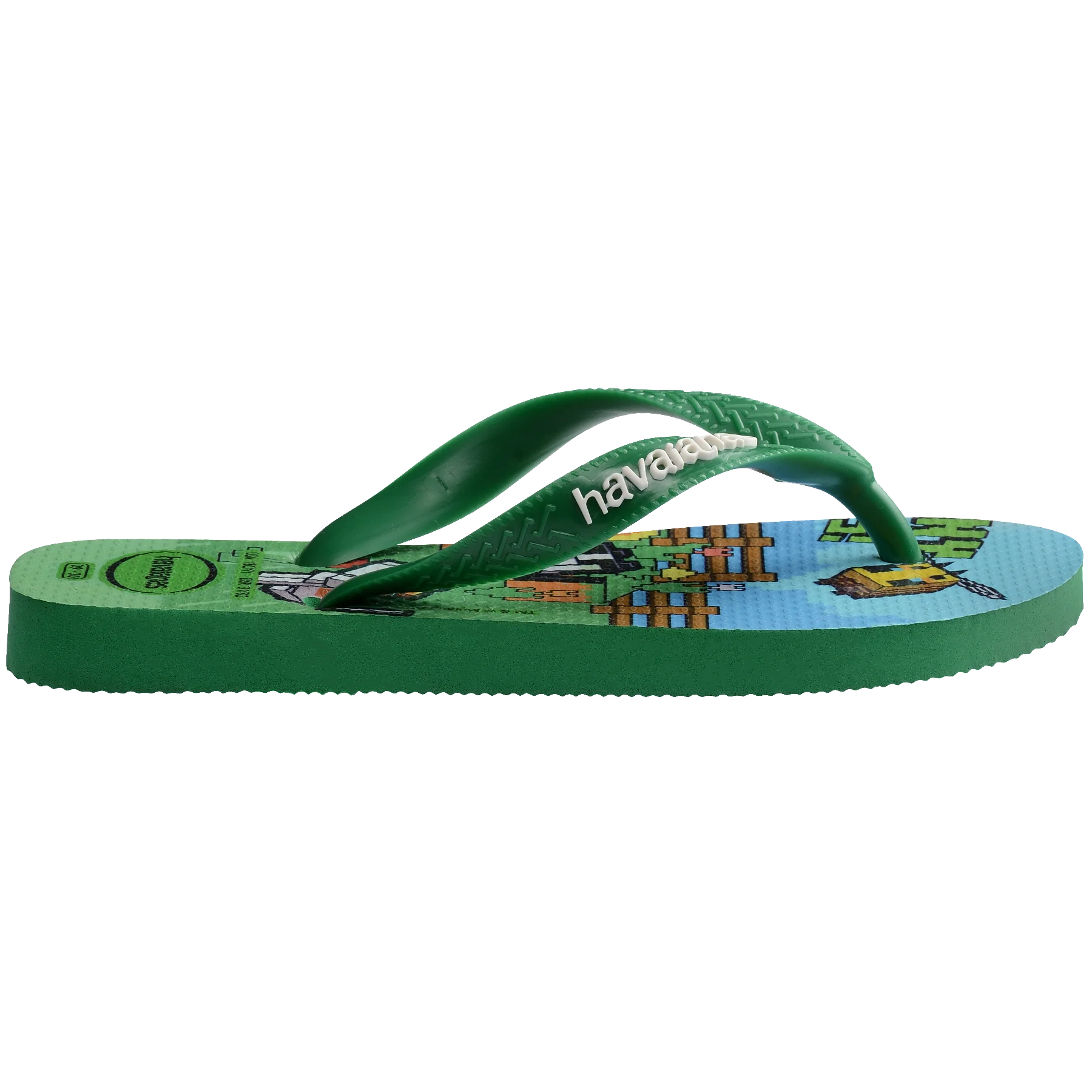 Kids' Minecraft Top Flip Flops