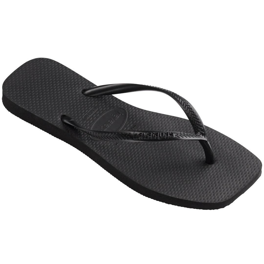 Women's Slim Square Flip Flops