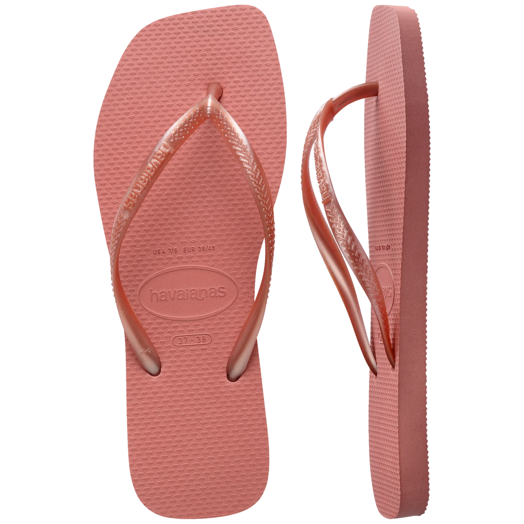 Women's Slim Square Flip Flops