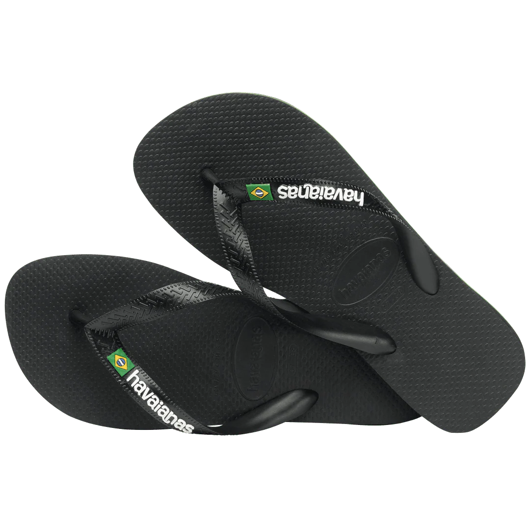 Women's Brazil Logo Flip Flops