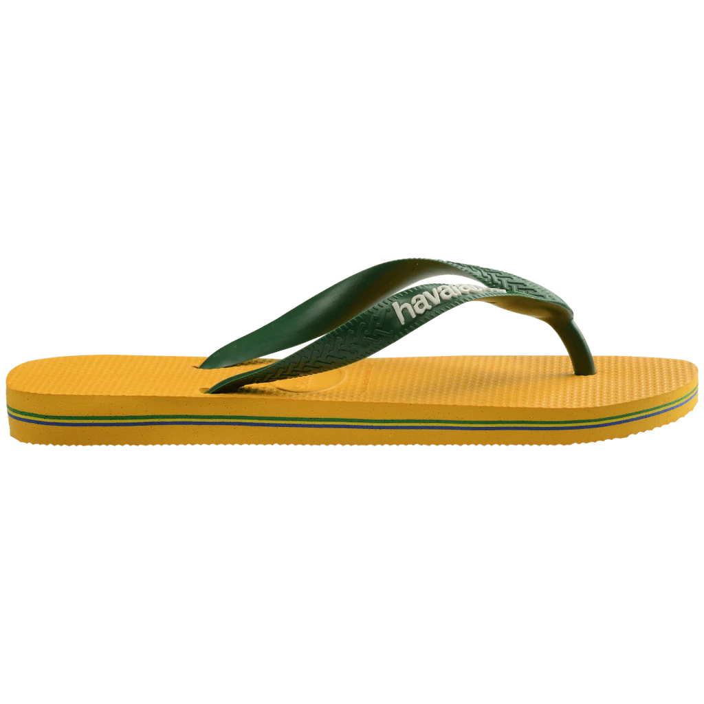 Men's Brazil Logo Flip Flops