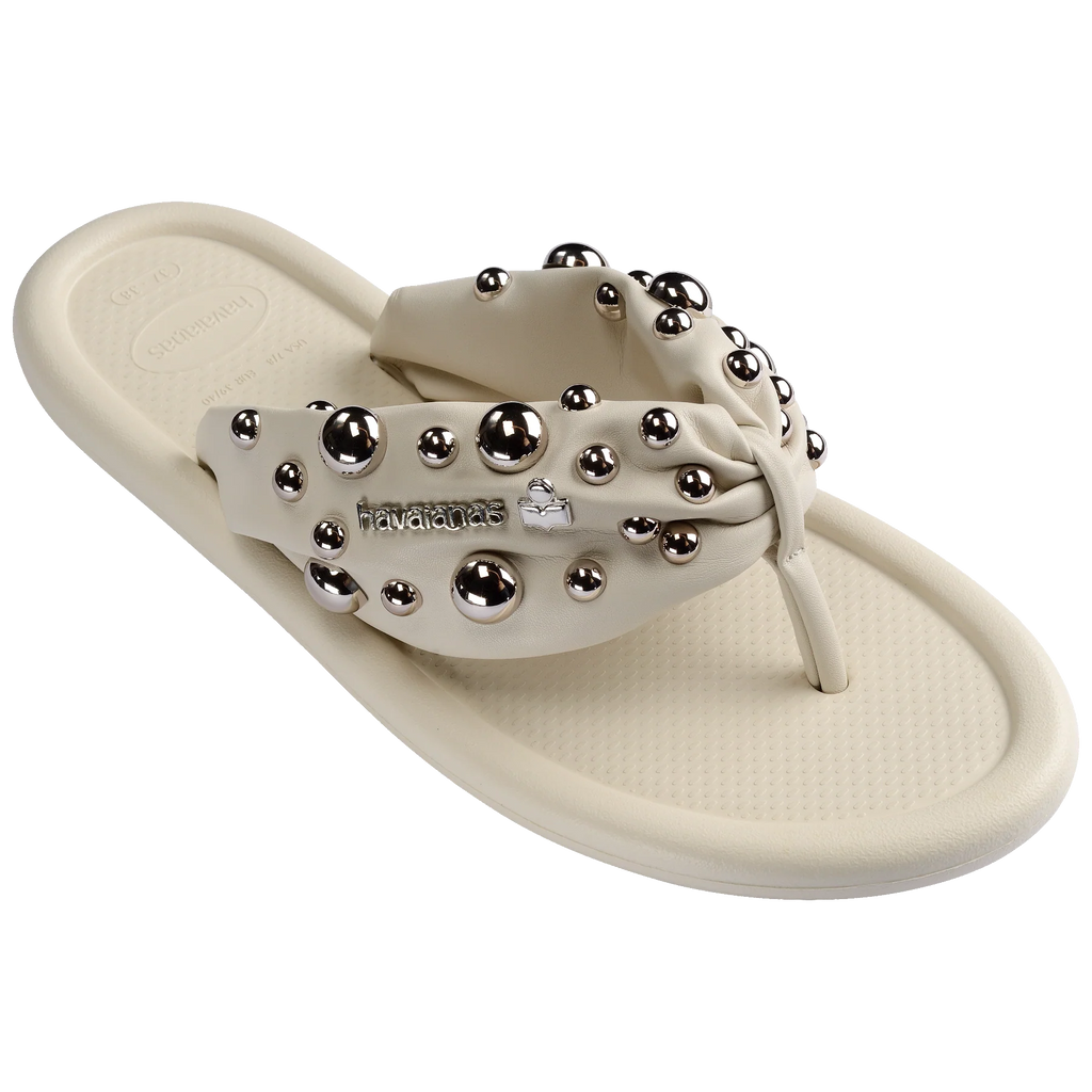 Women's Isabel Marant Maxi Puffed Studs Flip Flops