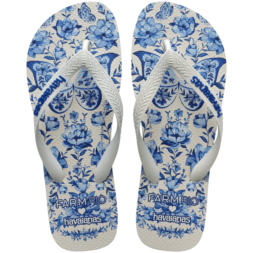 Women's FARM Rio Porcelain Garden Flip Flops