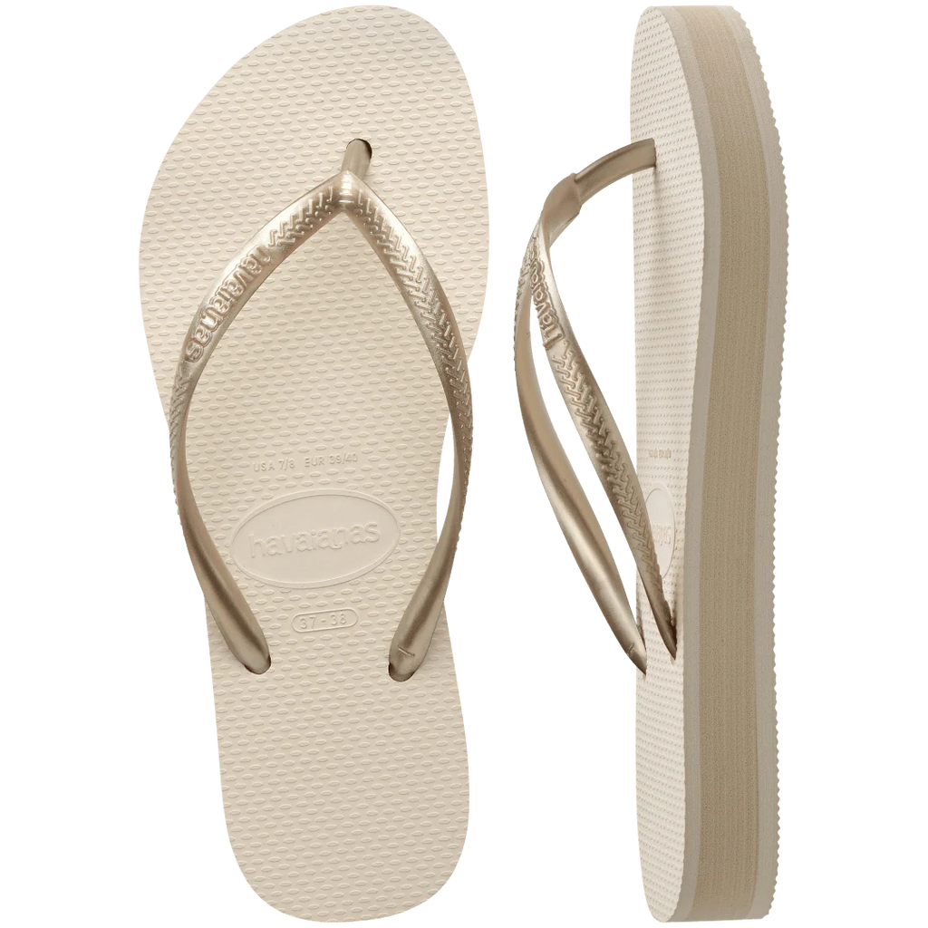 Women's Slim Flatform Flip Flops