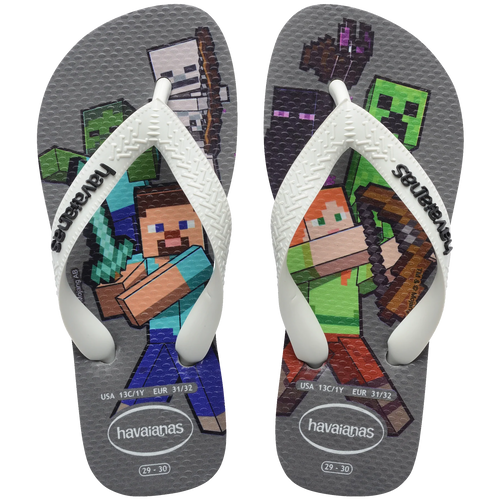 Kids' Minecraft Top Flip Flops