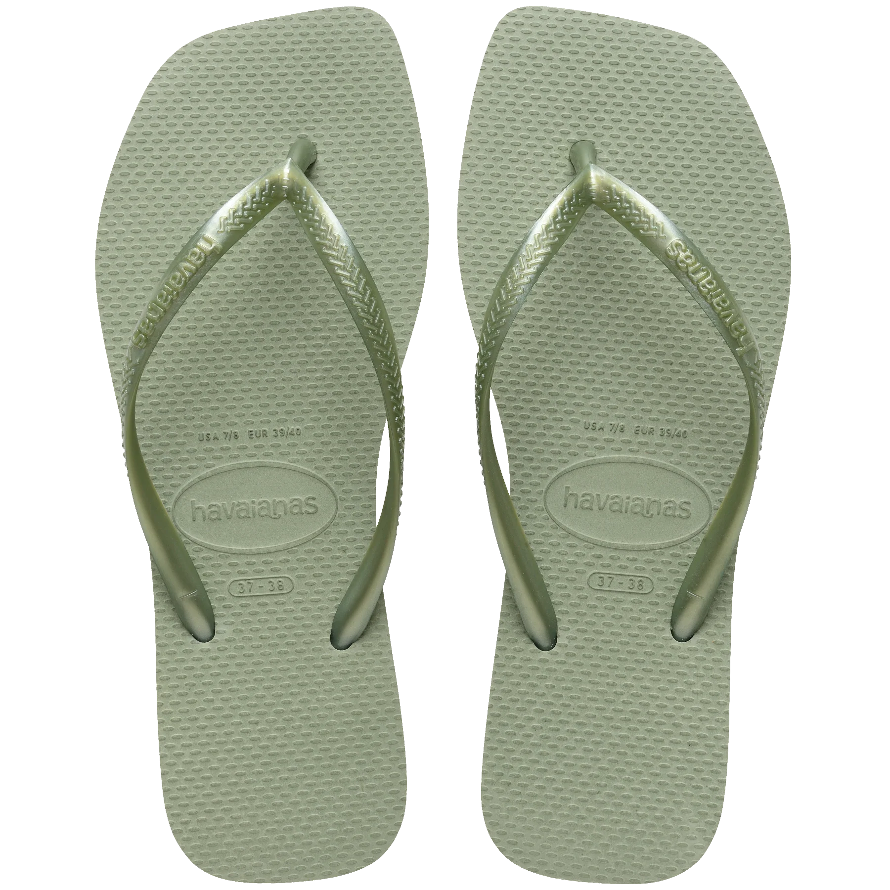 Women's Slim Square Flip Flops