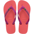 Women's Brazil Logo Flip Flops