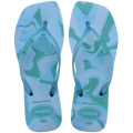 Women's Slim Square Jelly Flip Flops