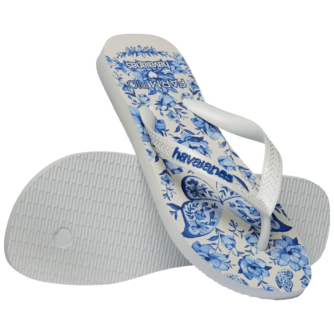 Women's FARM Rio Porcelain Garden Flip Flops