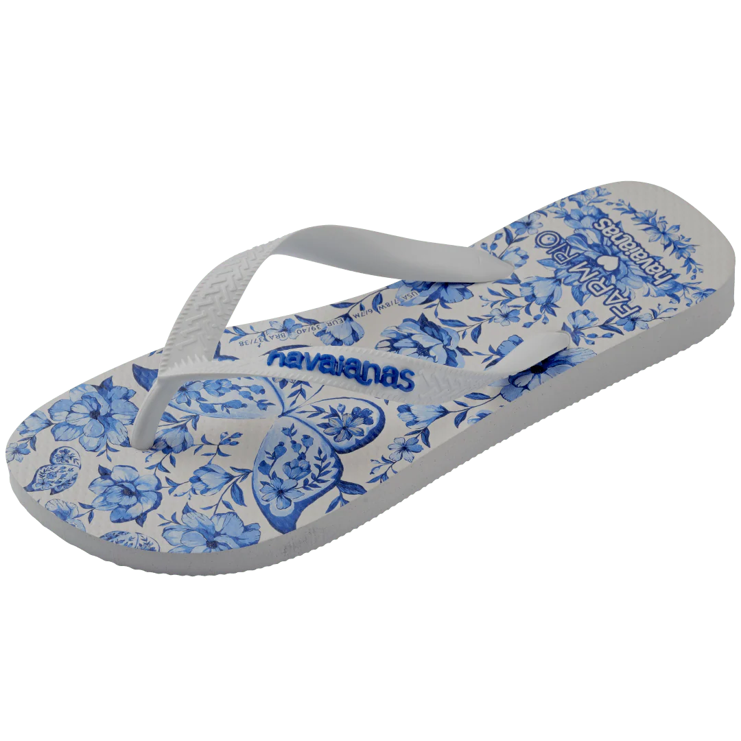 Women's FARM Rio Porcelain Garden Flip Flops
