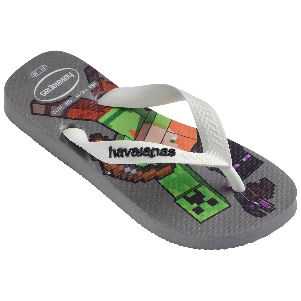 Kids' Minecraft Top Flip Flops