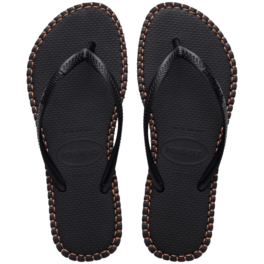 Women's Flatform Loop Slim Flip Flops