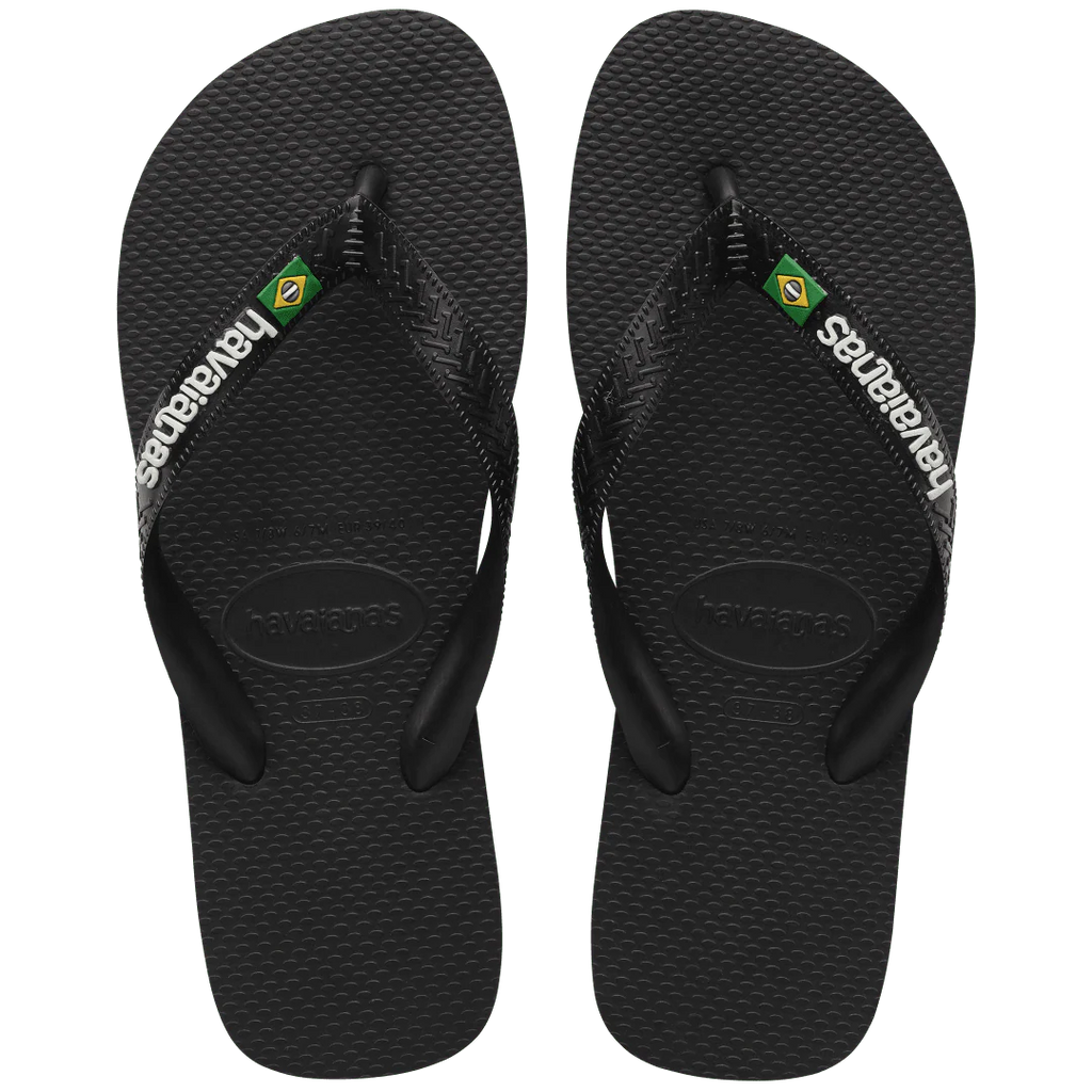 Men's Brazil Logo Flip Flops