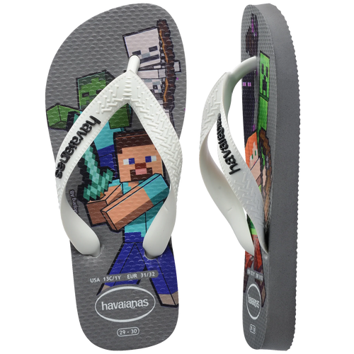 Kids' Minecraft Top Flip Flops