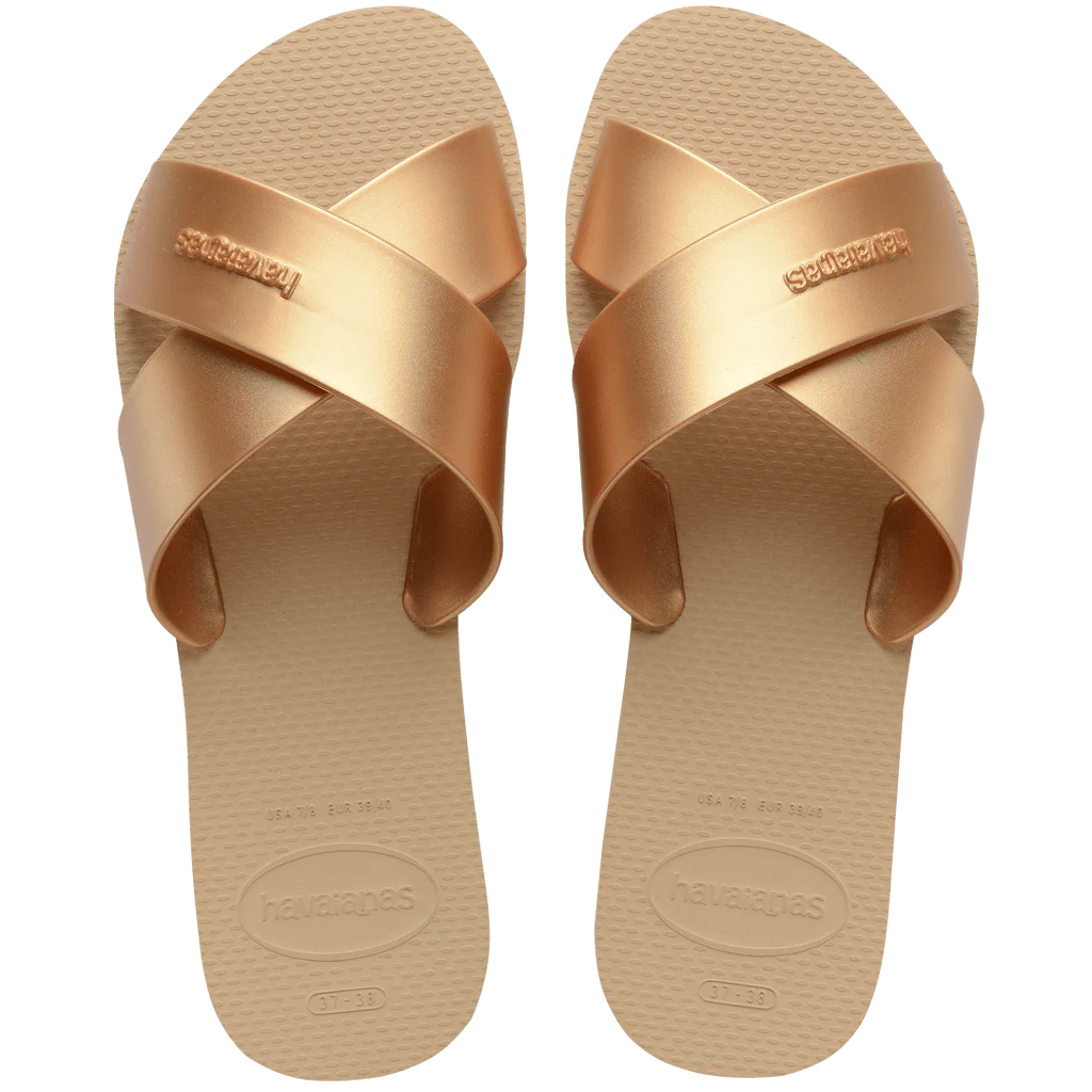 Women's Aqua Metallic Sandals