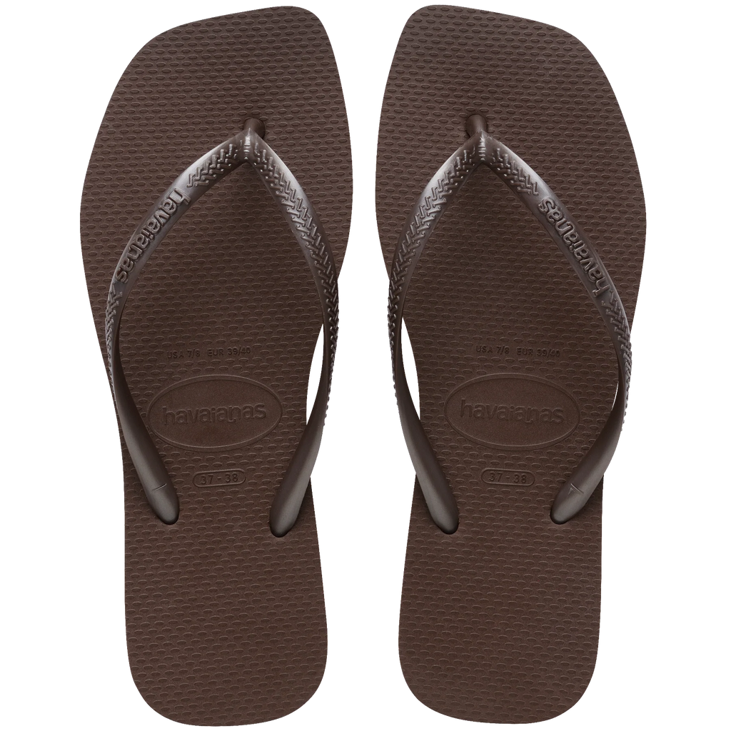 Women's Slim Square Flip Flops