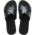 Women's Aqua Metallic Sandals