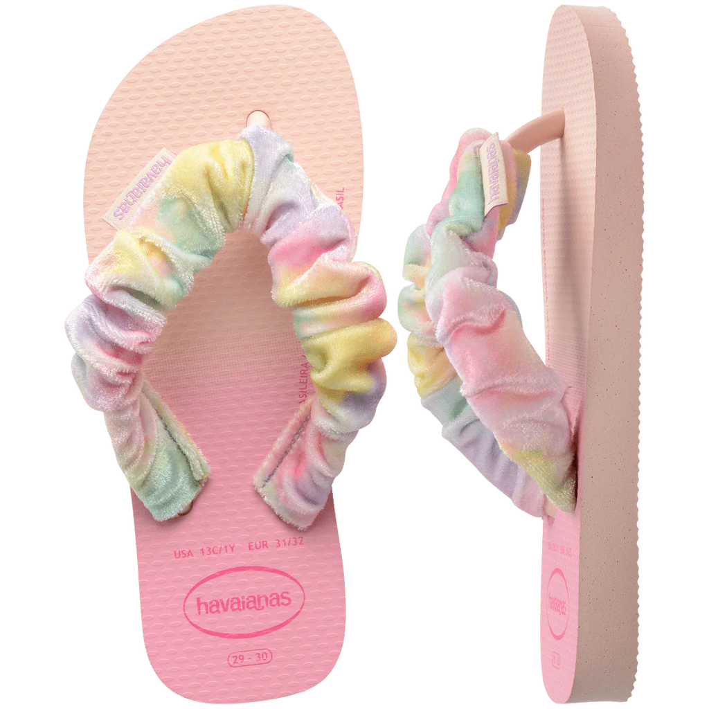 Kids' Fluffy Flip Flops