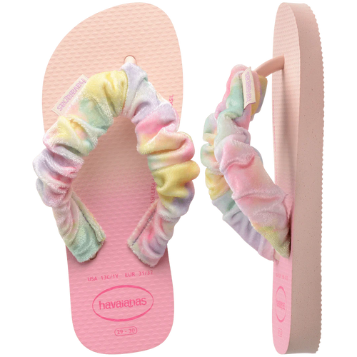 Kids' Fluffy Flip Flops