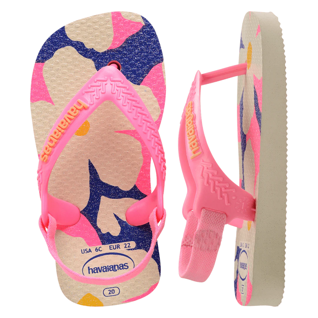 Baby Mini Me Patchwork Flip Flop Sandals
