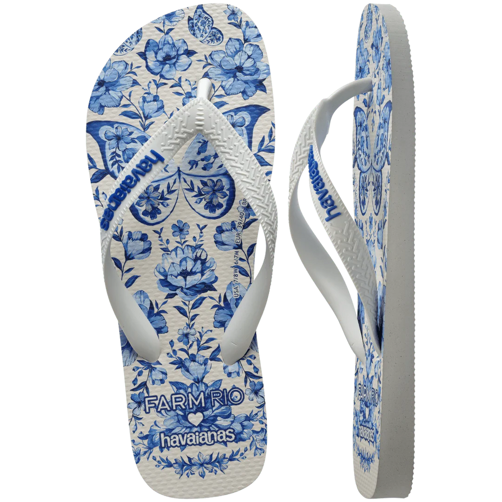 Women's FARM Rio Porcelain Garden Flip Flops