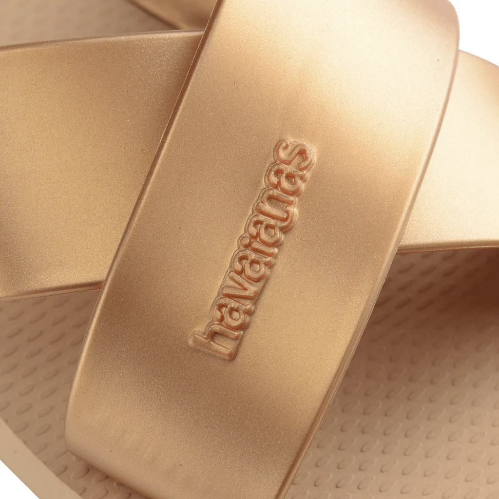 Women's Aqua Metallic Sandals