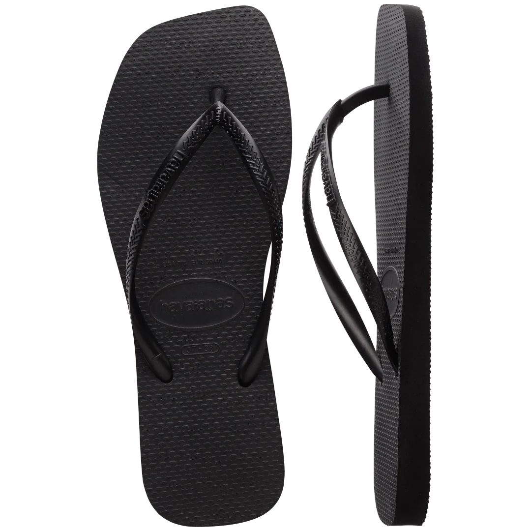 Women's Slim Square Flip Flops