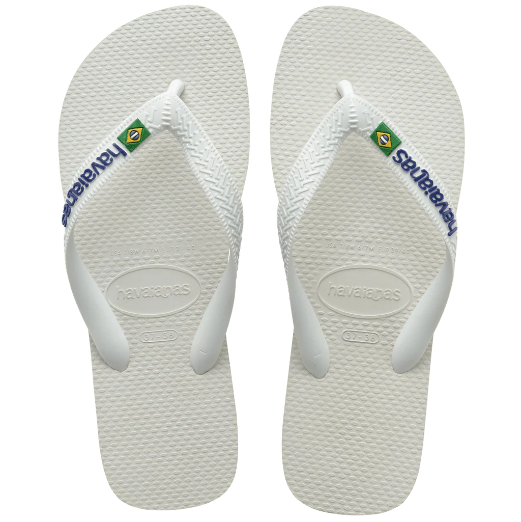 Women's Brazil Logo Flip Flops