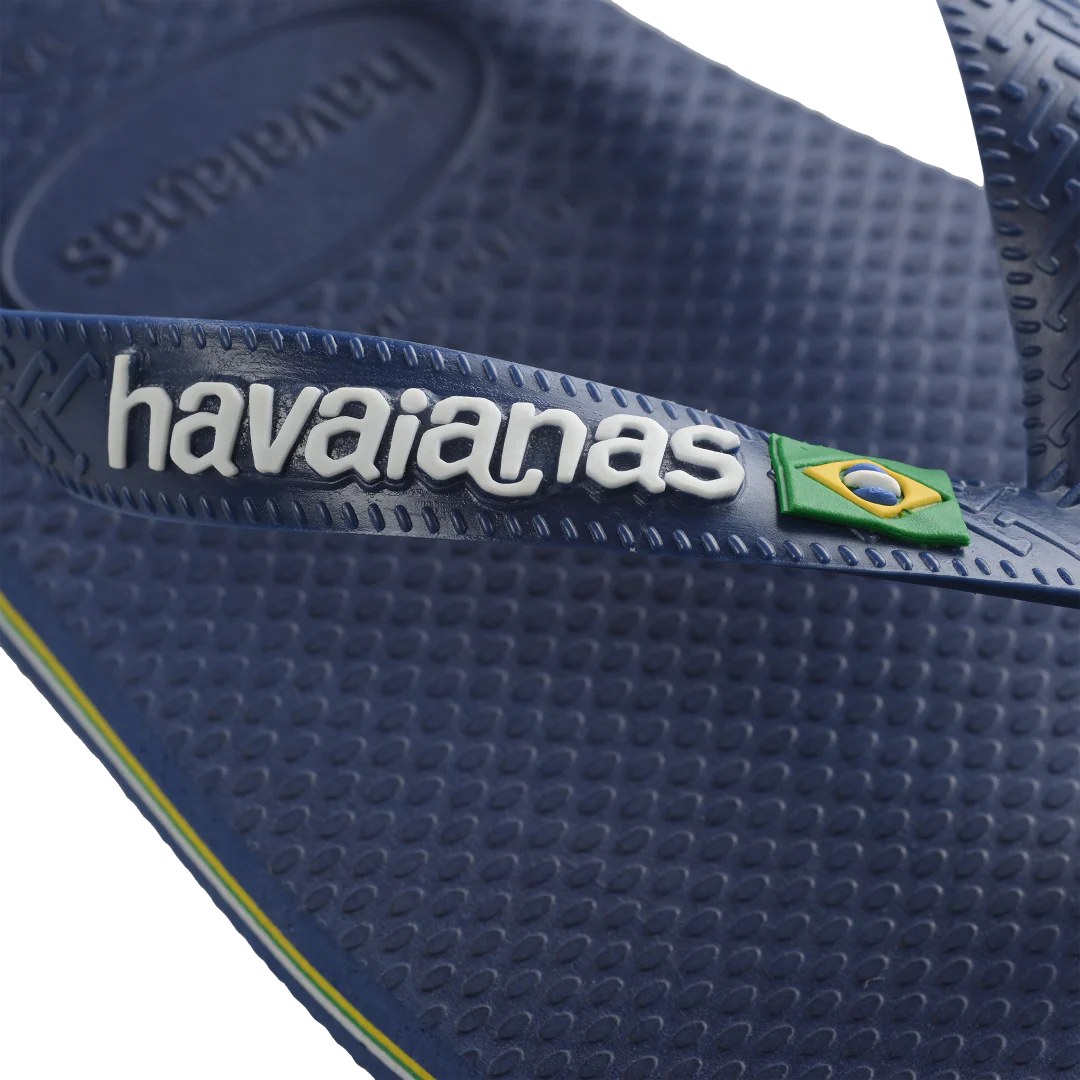 Men's Brazil Logo Flip Flops