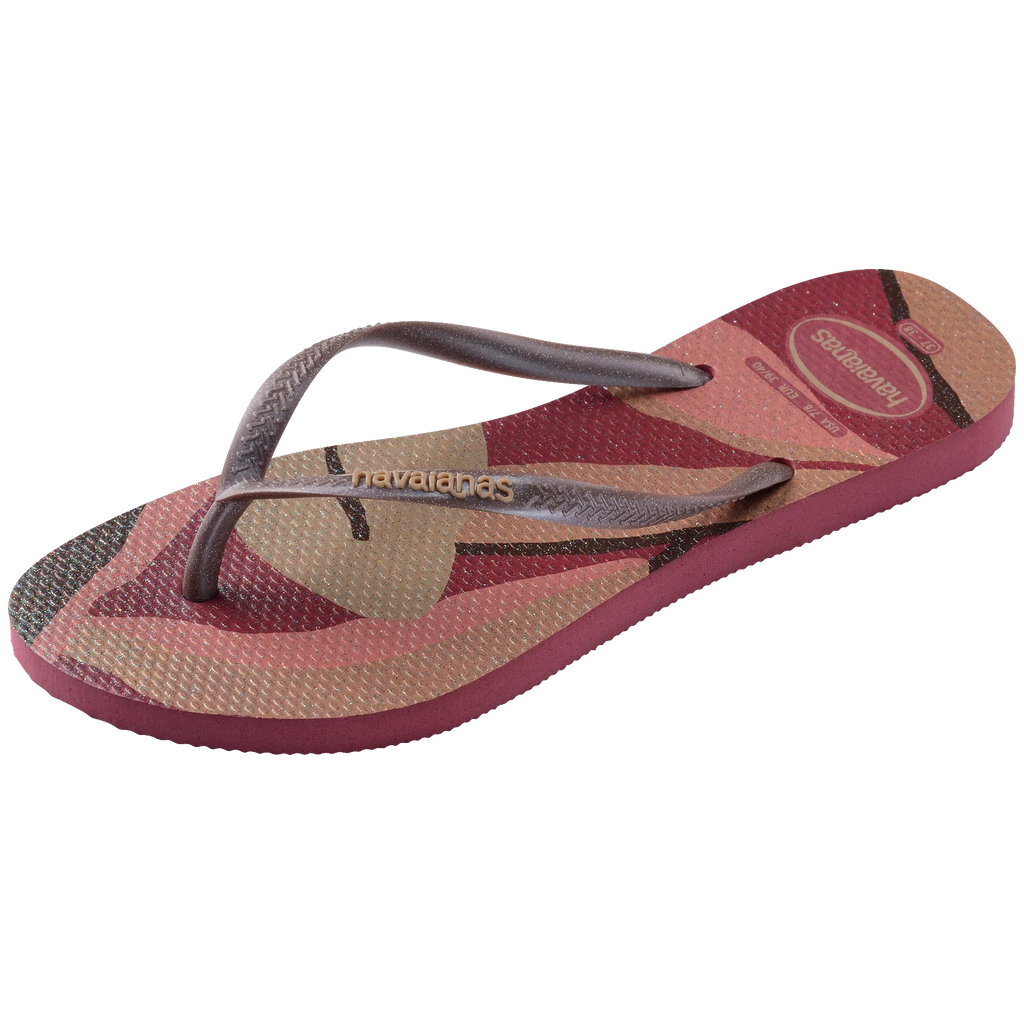 Women's Slim Palette Glow Flip Flops