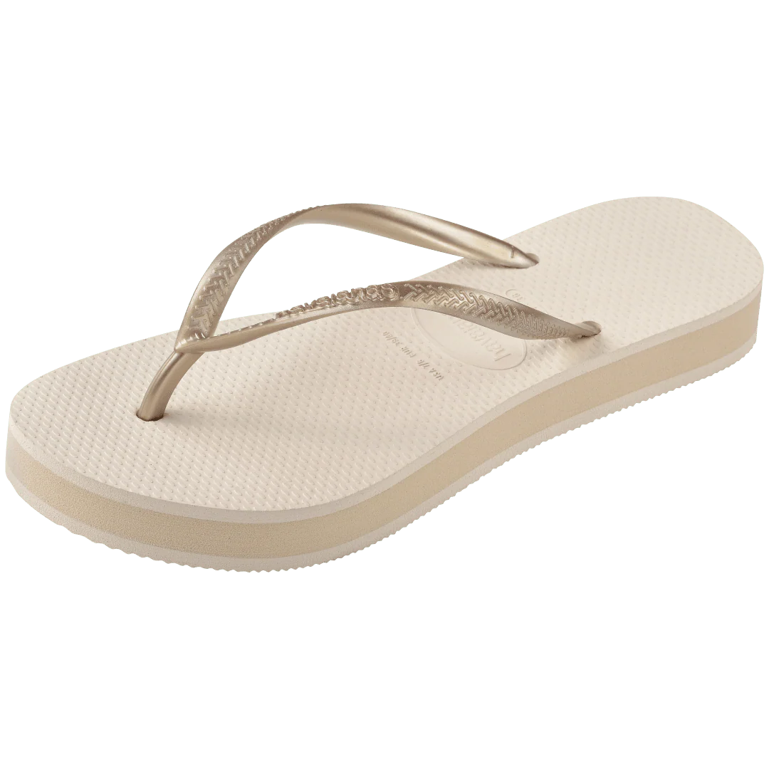 Women's Slim Flatform Flip Flops