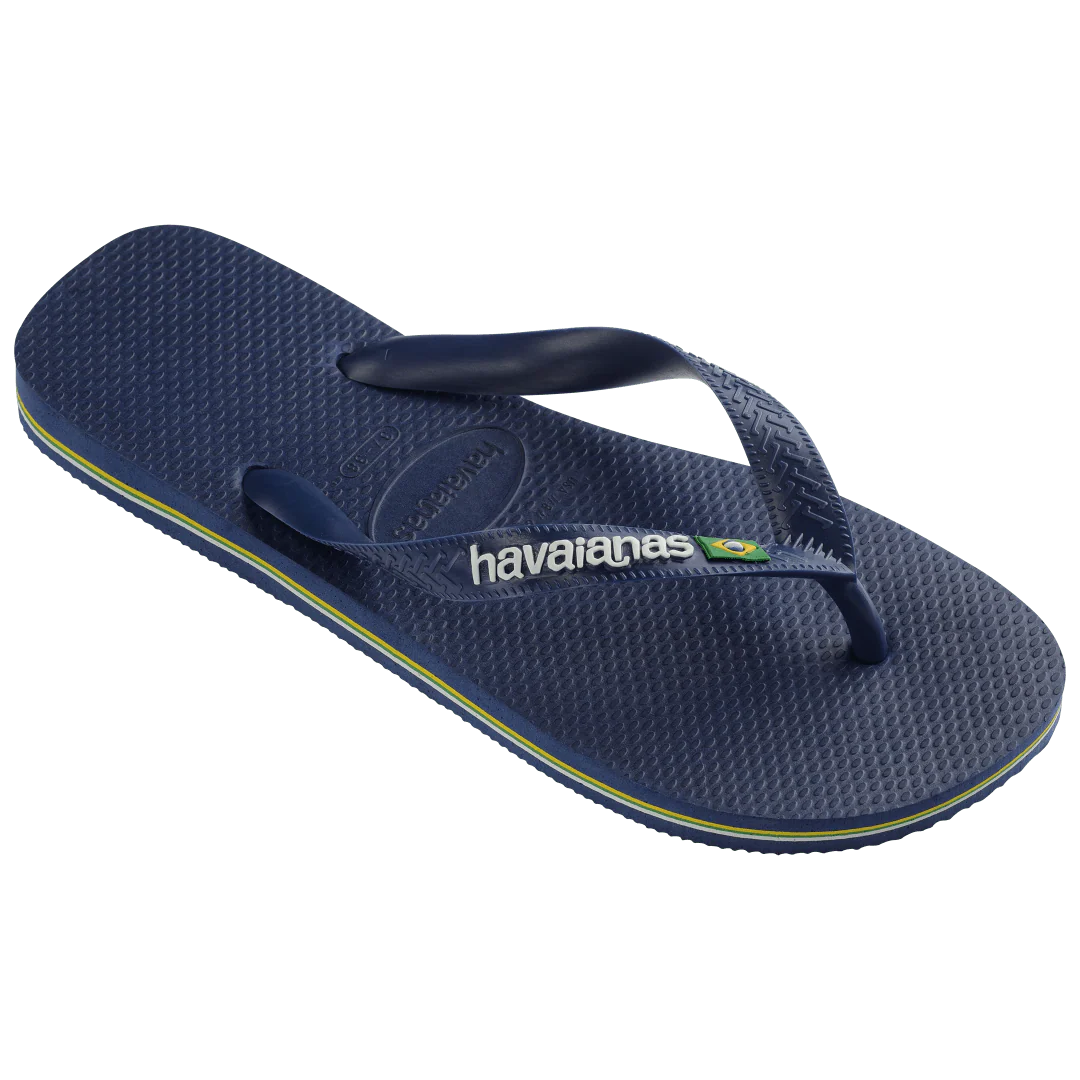 Women's Brazil Logo Flip Flops
