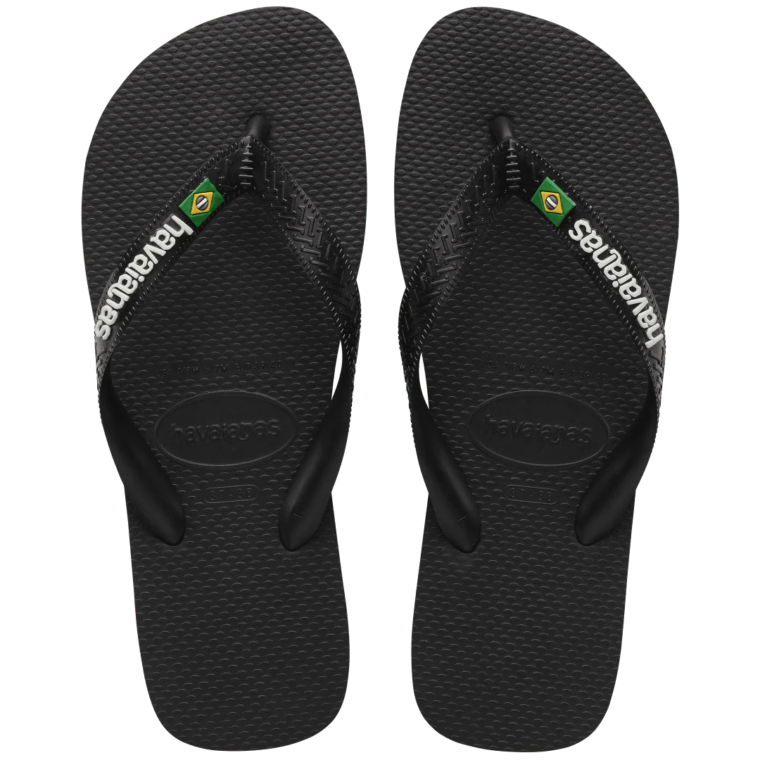 Women's Brazil Logo Flip Flops