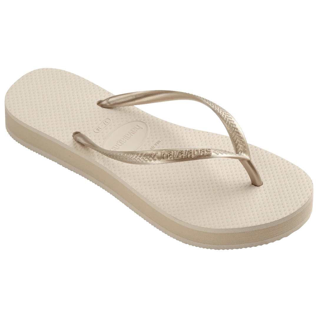 Women's Slim Flatform Flip Flops