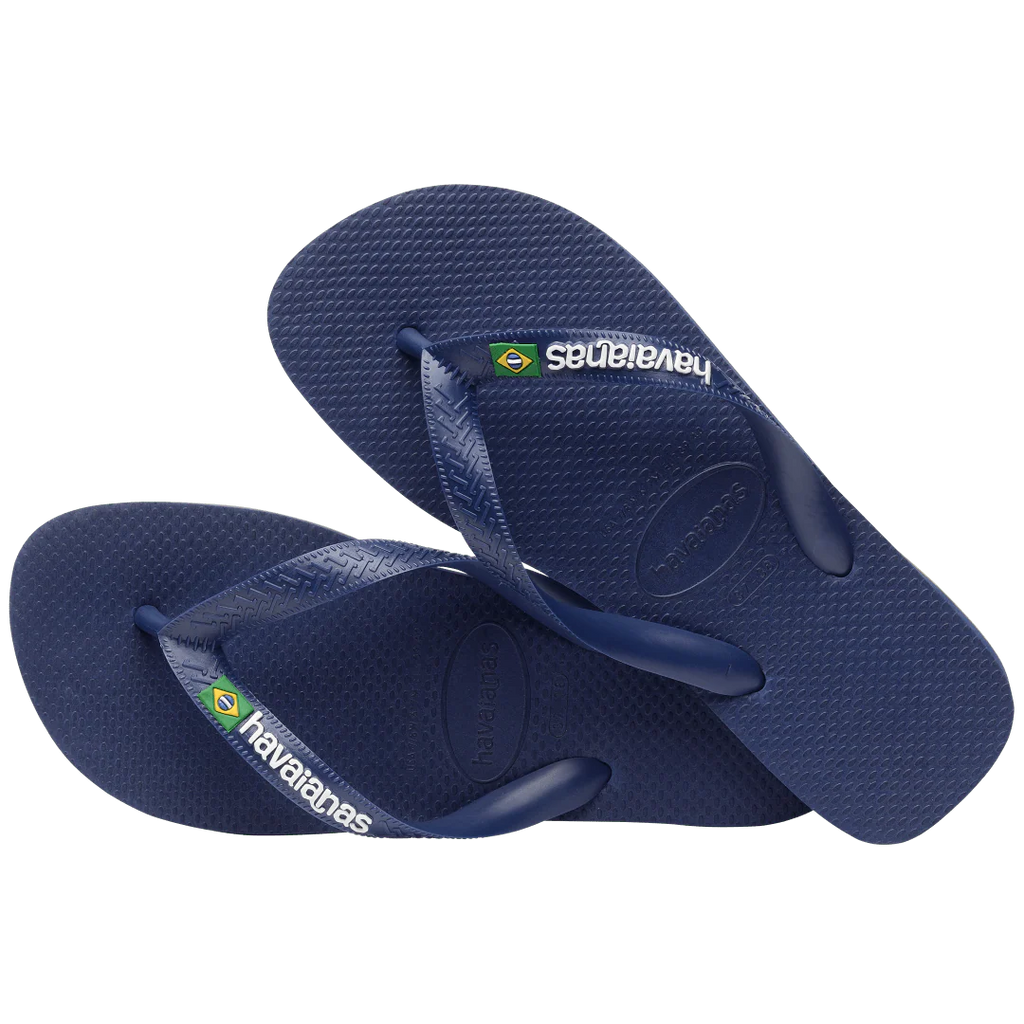 Men's Brazil Logo Flip Flops