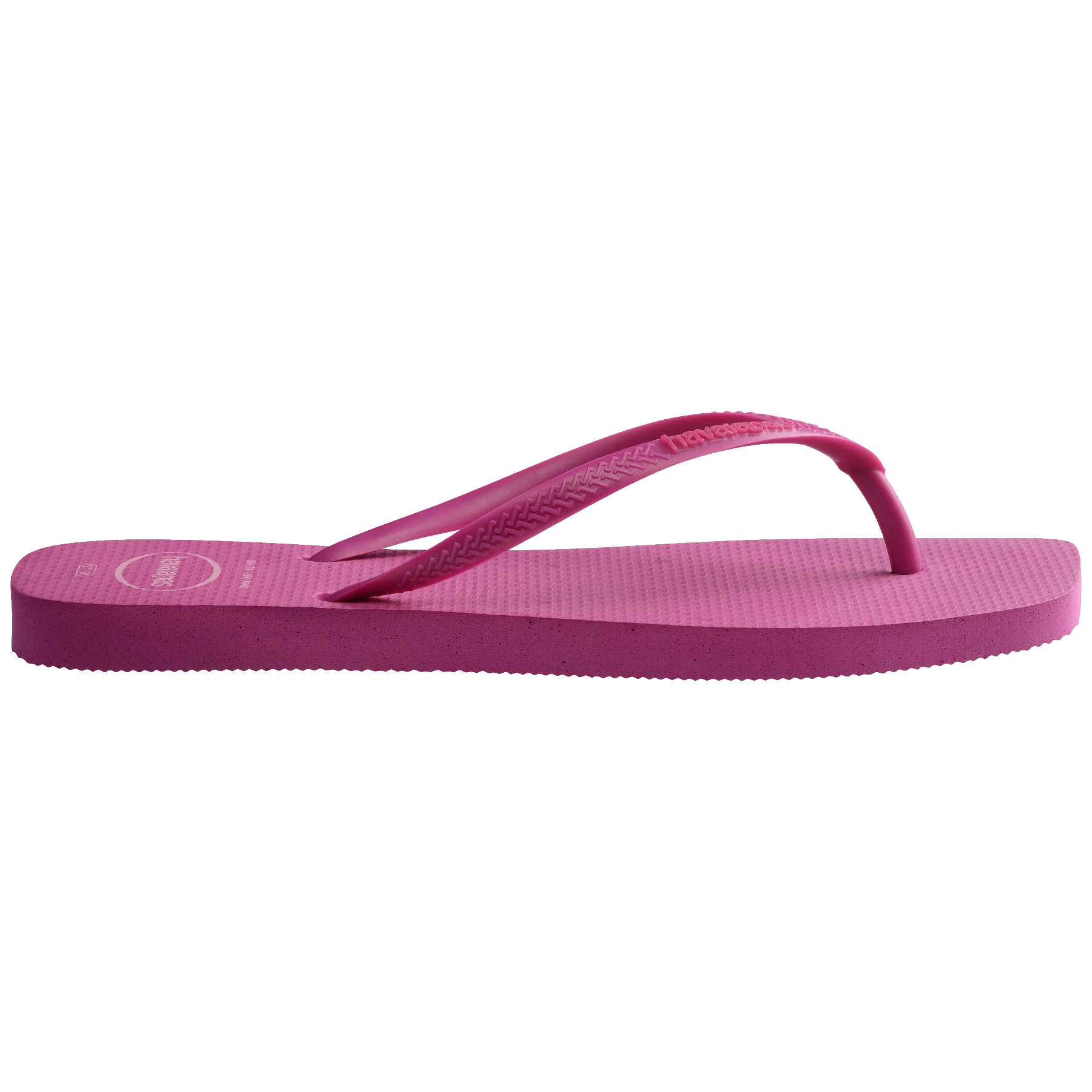 Women's Slim Square Logo Pop Up Flip Flops